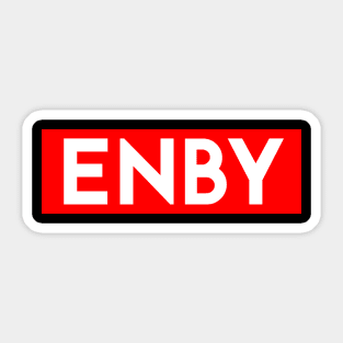 ENBY Sticker